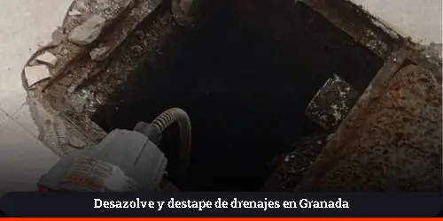 desazolve de registros sanitarios en Granada