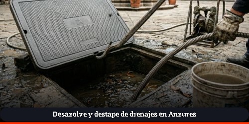 destape de registros en Anzures