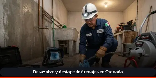 destapes comerciales y en negocios en granada