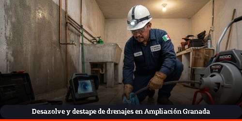destape comerciales y en negocios en ampliación granada