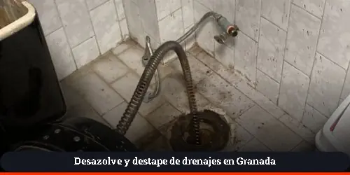 limpieza de alcantarillado y redes sanitarias en Granada