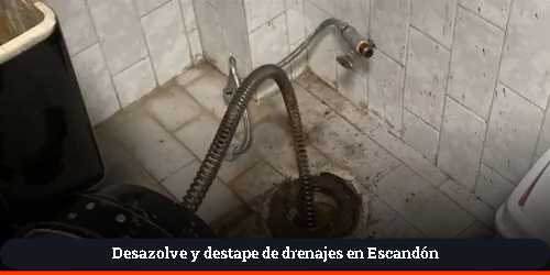 limpieza de alcantarillado y redes sanitarias en escandón