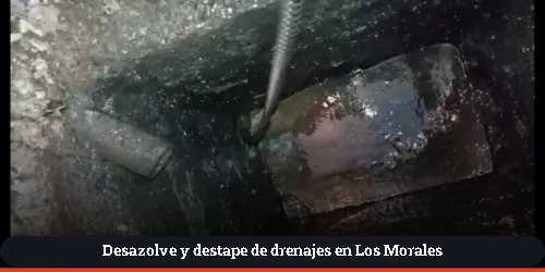 mantenimiento preventivo a la red sanitaria en Los Morales