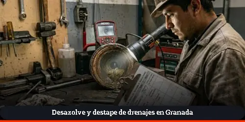 mantenimientoss de drenajes programados en granada