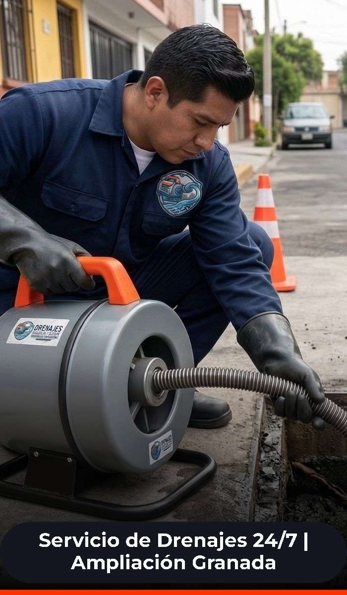 servicios de desazolve de drenaje en ampliación granada