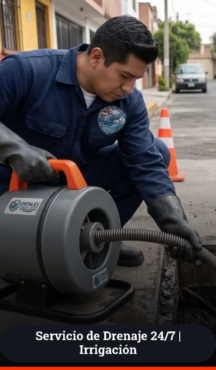 servicios de desazolve de drenaje en irrigacion