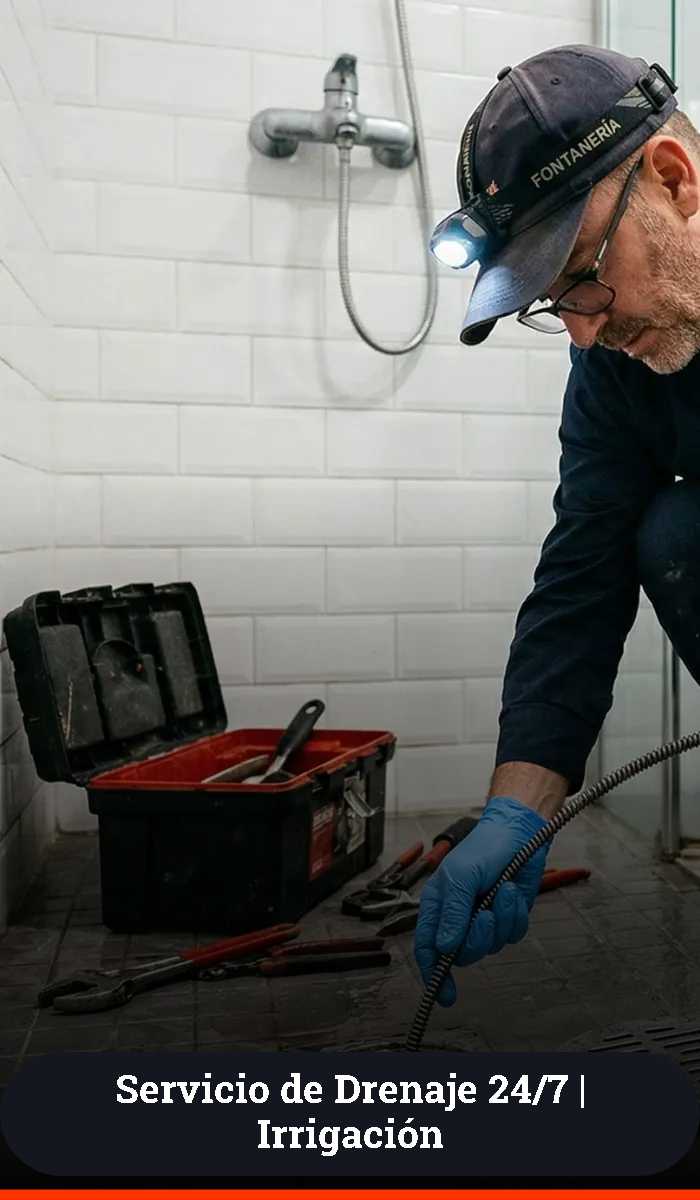 servicios de destape de drenajes en irrigacion
