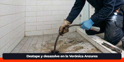 Servicio de desazolve urgente en la veronica anzures