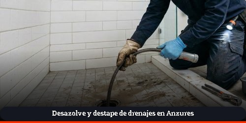 servicio de destape urgente en granada