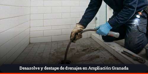 servicios de destapes urgentes en ampliación granada