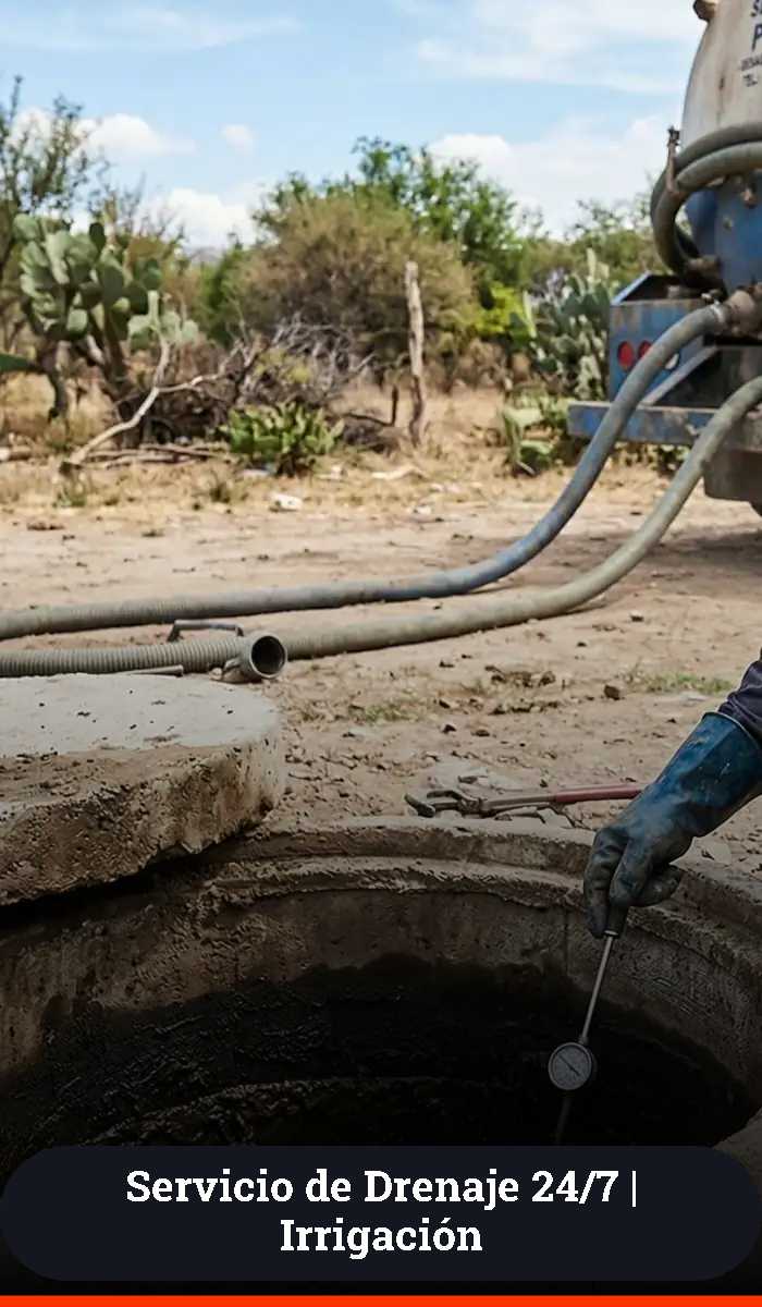 Servicios de drenajes en irrigacion