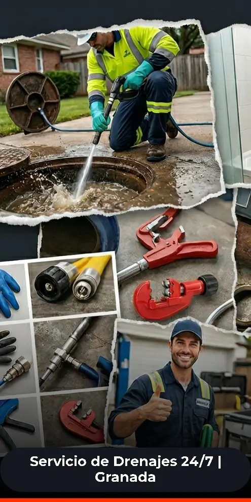 servicios de drenajes en Granada
