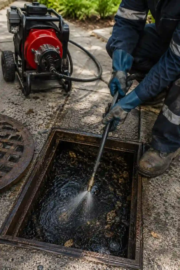 Limpieza y destape mecánico de caños y sanitarios en Tlalpan